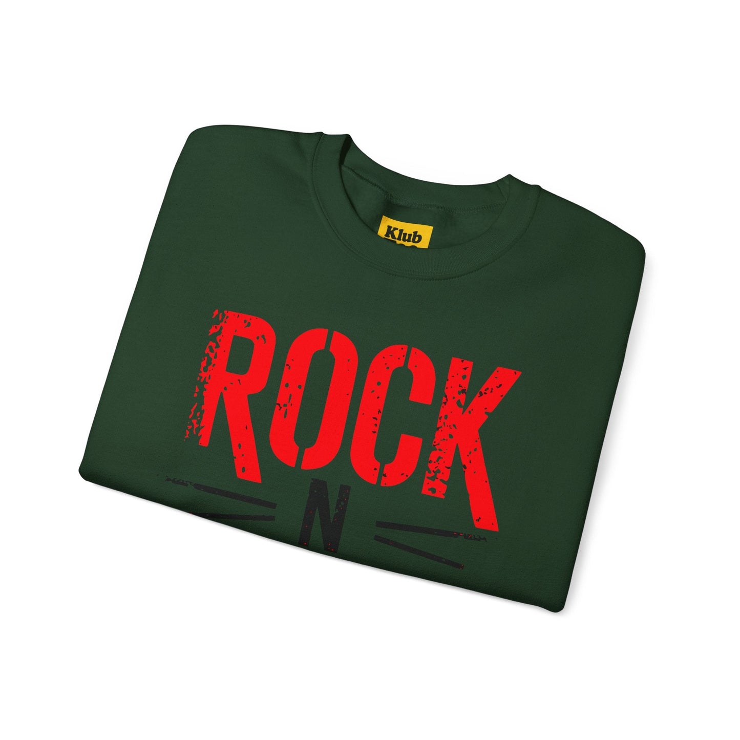 Rock 'n Roll Sweatshirt - Vintage Music Lover Gift
