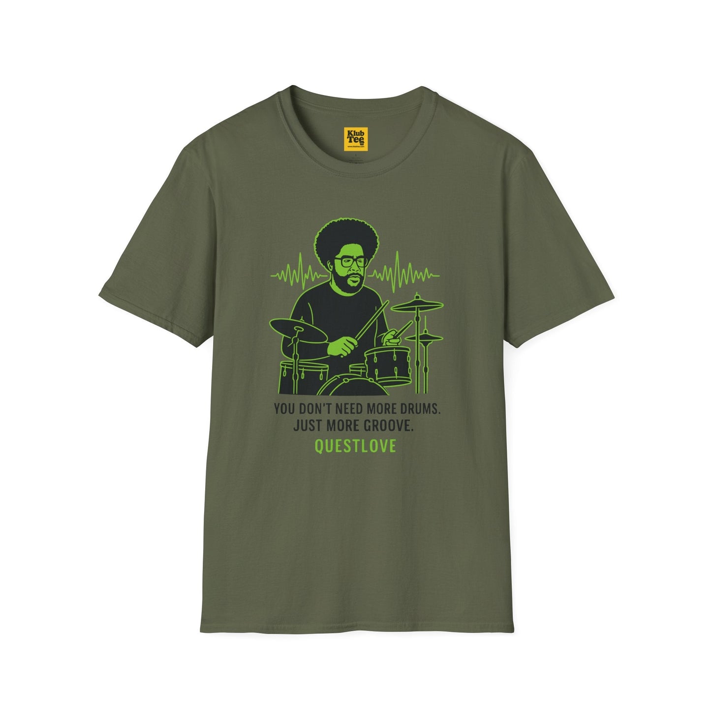 Questlove Groove T-Shirt - Hip Hop Drummer