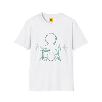 Drum Beat T-Shirt - Rhythm Design