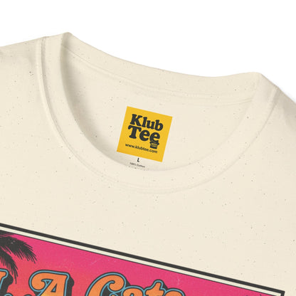 L.A. Cats Road Jam T-Shirt - Vintage Cat Lover Tee