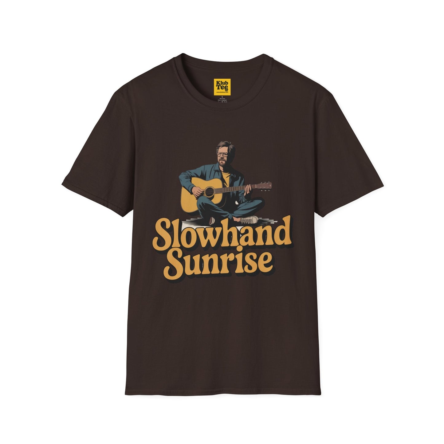 Slowhand Sunrise Guitarist T-Shirt | Vintage Clapton Tee