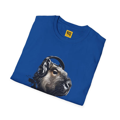 Capybara Music T-Shirt - Animal Musician