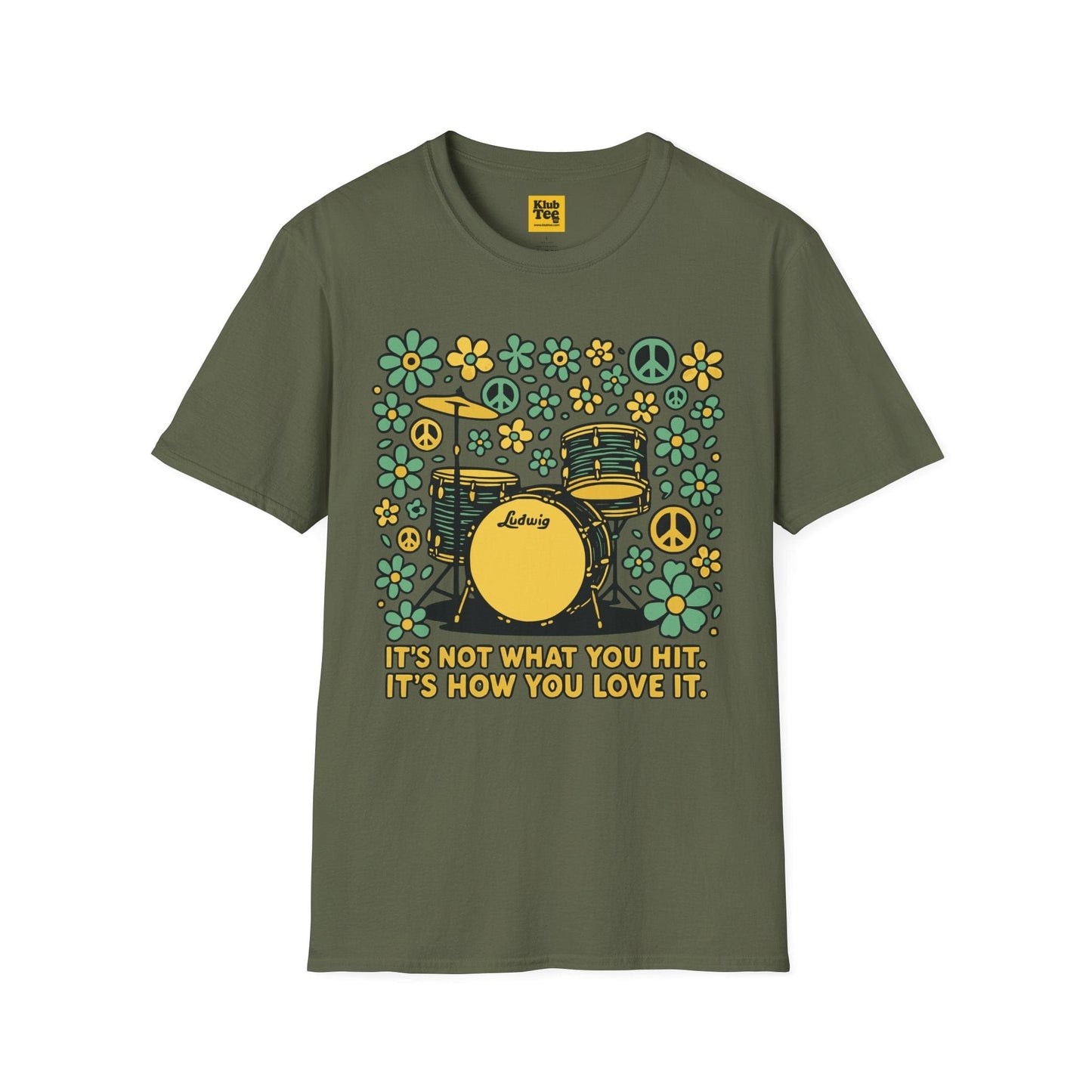 Ringo Drums T-Shirt - Beatles Drummer Quote