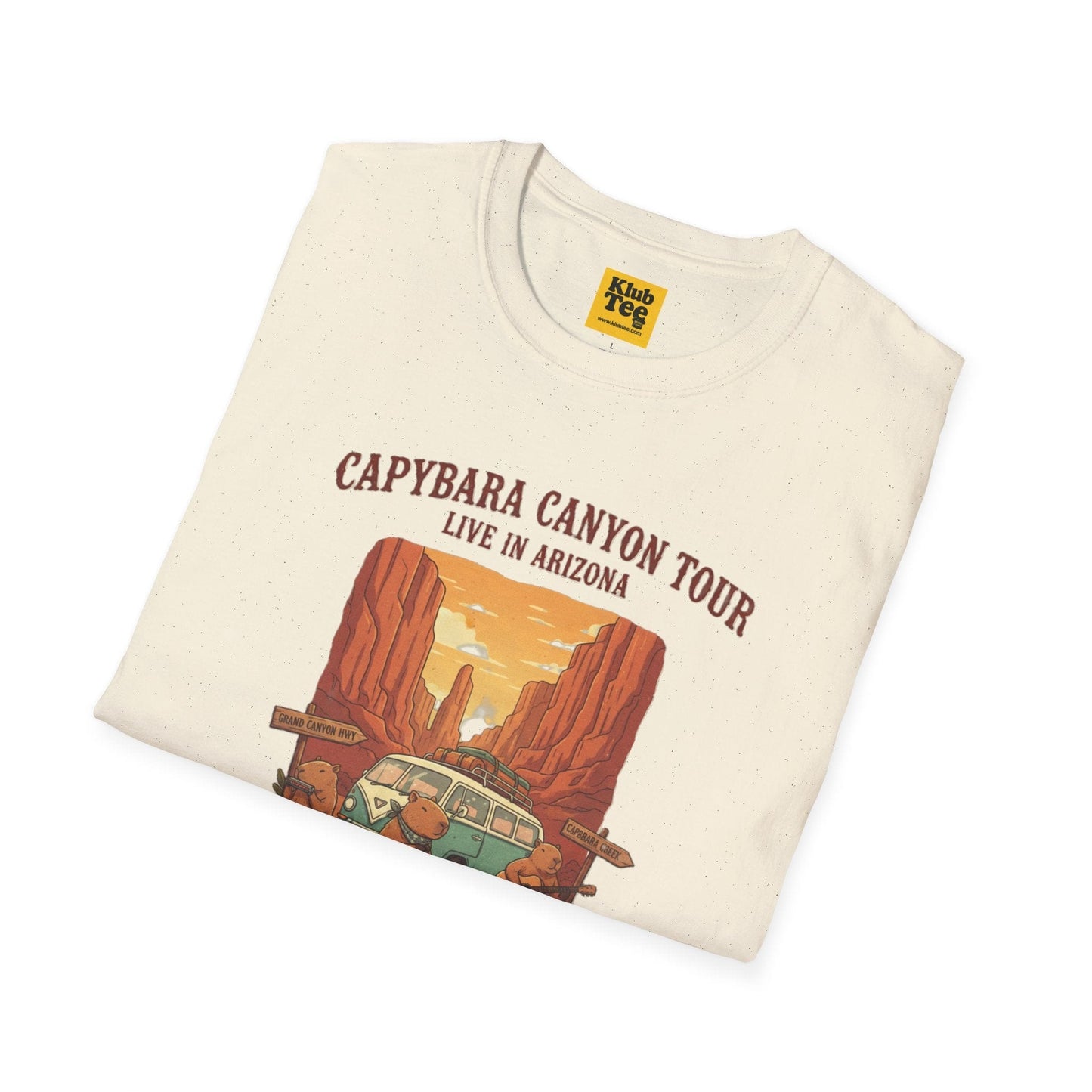 Capybara Canyon Tour T-Shirt - Arizona Adventure Tee