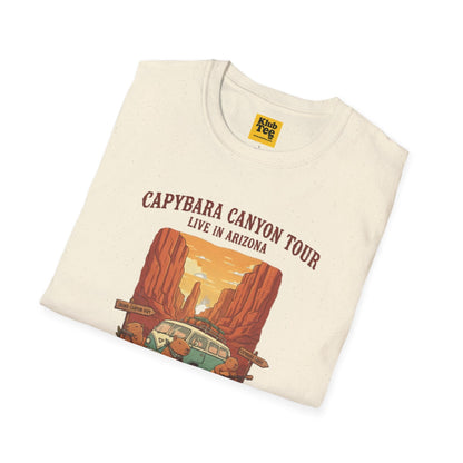 Capybara Canyon Tour T-Shirt - Arizona Adventure Tee