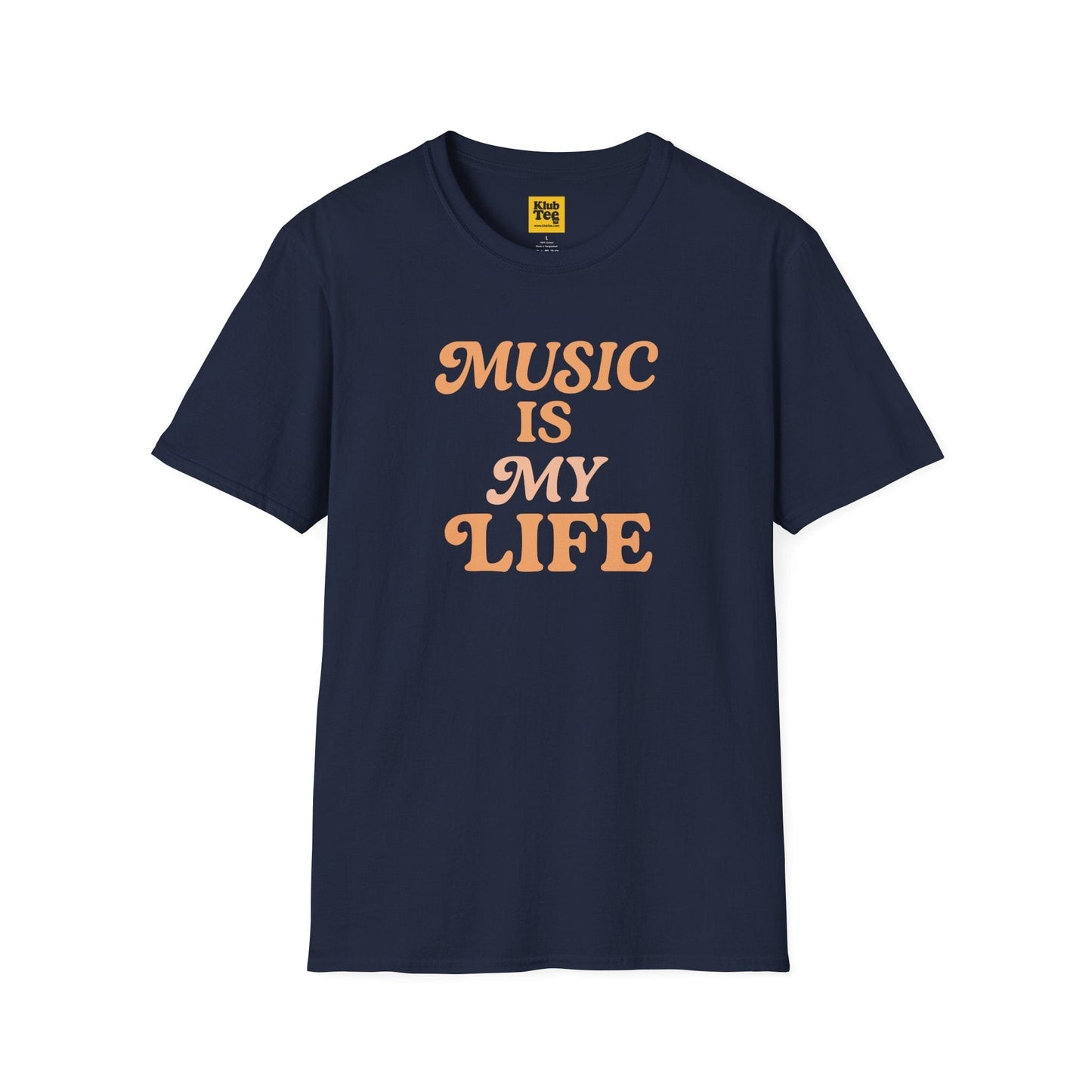 Music Is My Life T-Shirt - Retro Style