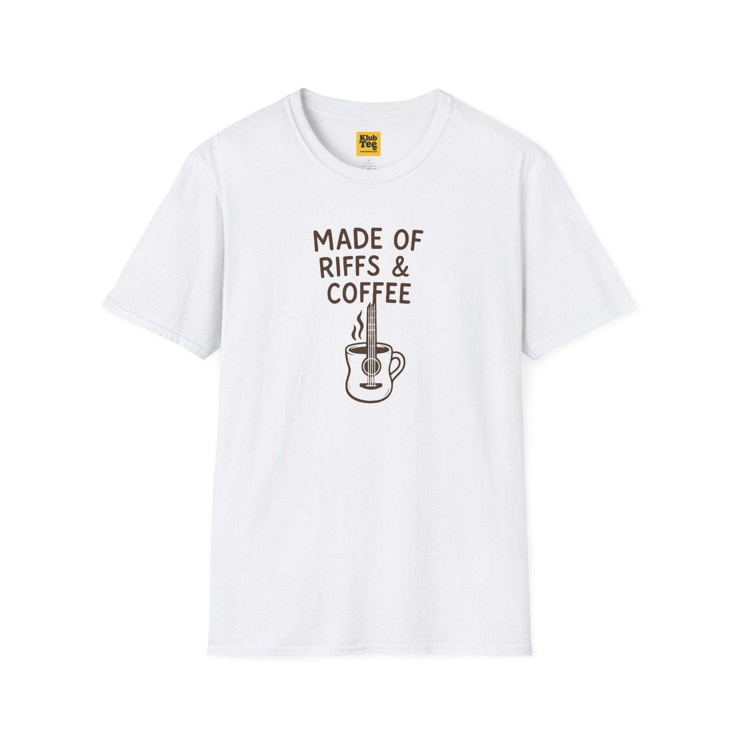 Made of Riffs & Coffee T-Shirt - Musician Life