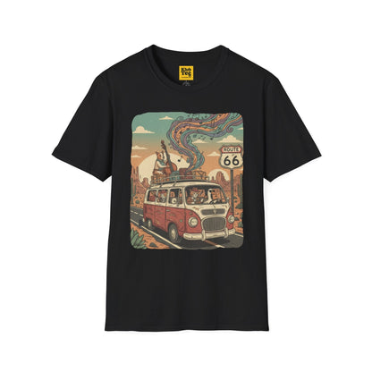 Vintage Road Trip T-Shirt - Adventure Travel Tee