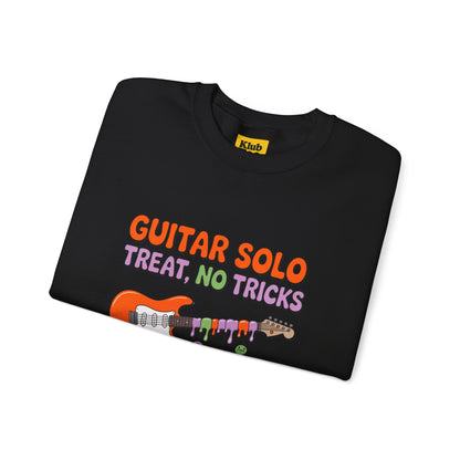 Guitar Solo Treat Halloween T-Shirt - No Tricks