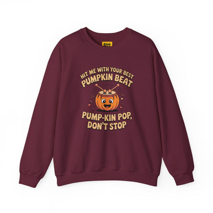 Pumpkin Beat Halloween Sweatshirt - Cozy Music Tee