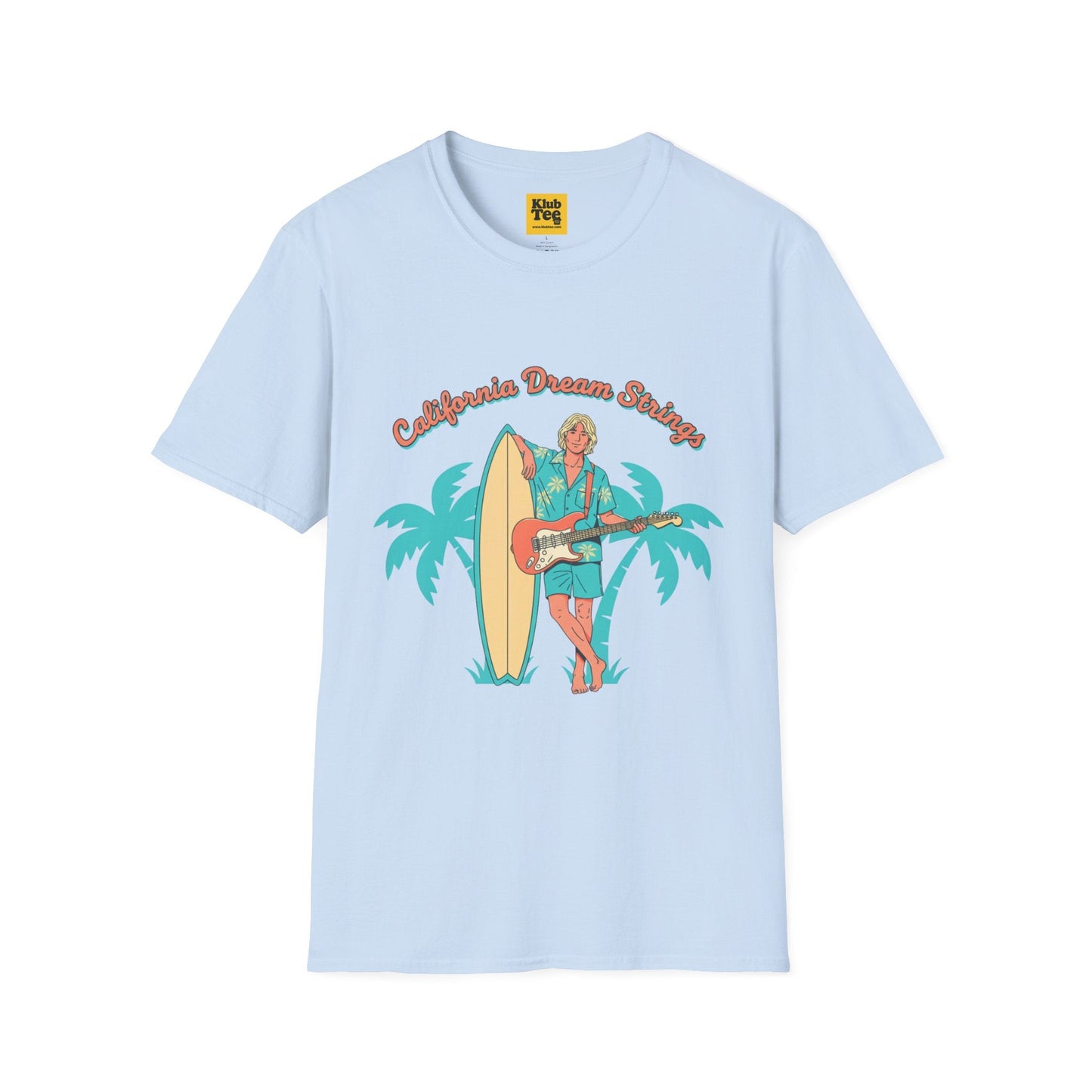 California Dreamin' Surf T-Shirt - Beach Vibes Tee