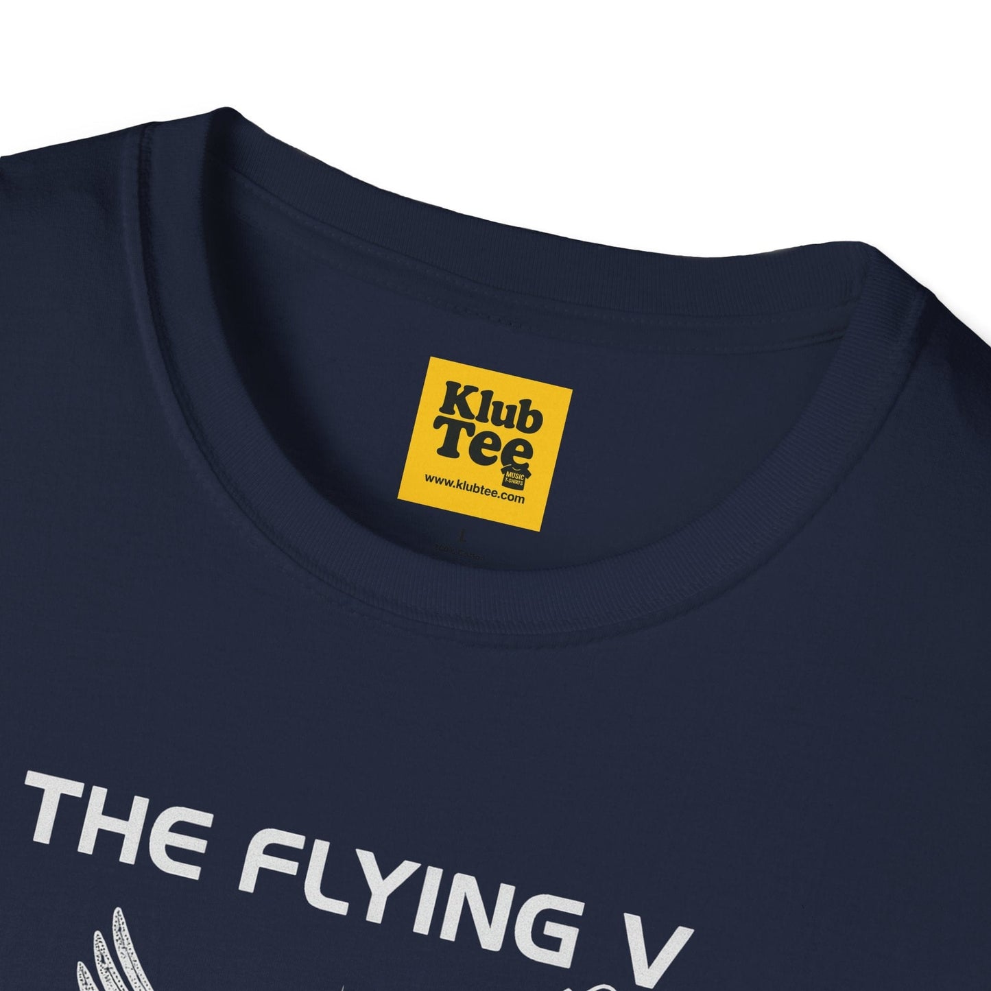 Flying V Guitar T-Shirt - Rock Icon Design