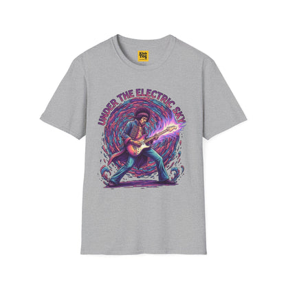 Under the Electric Sky T-Shirt | Retro Jimmy Rock Tee