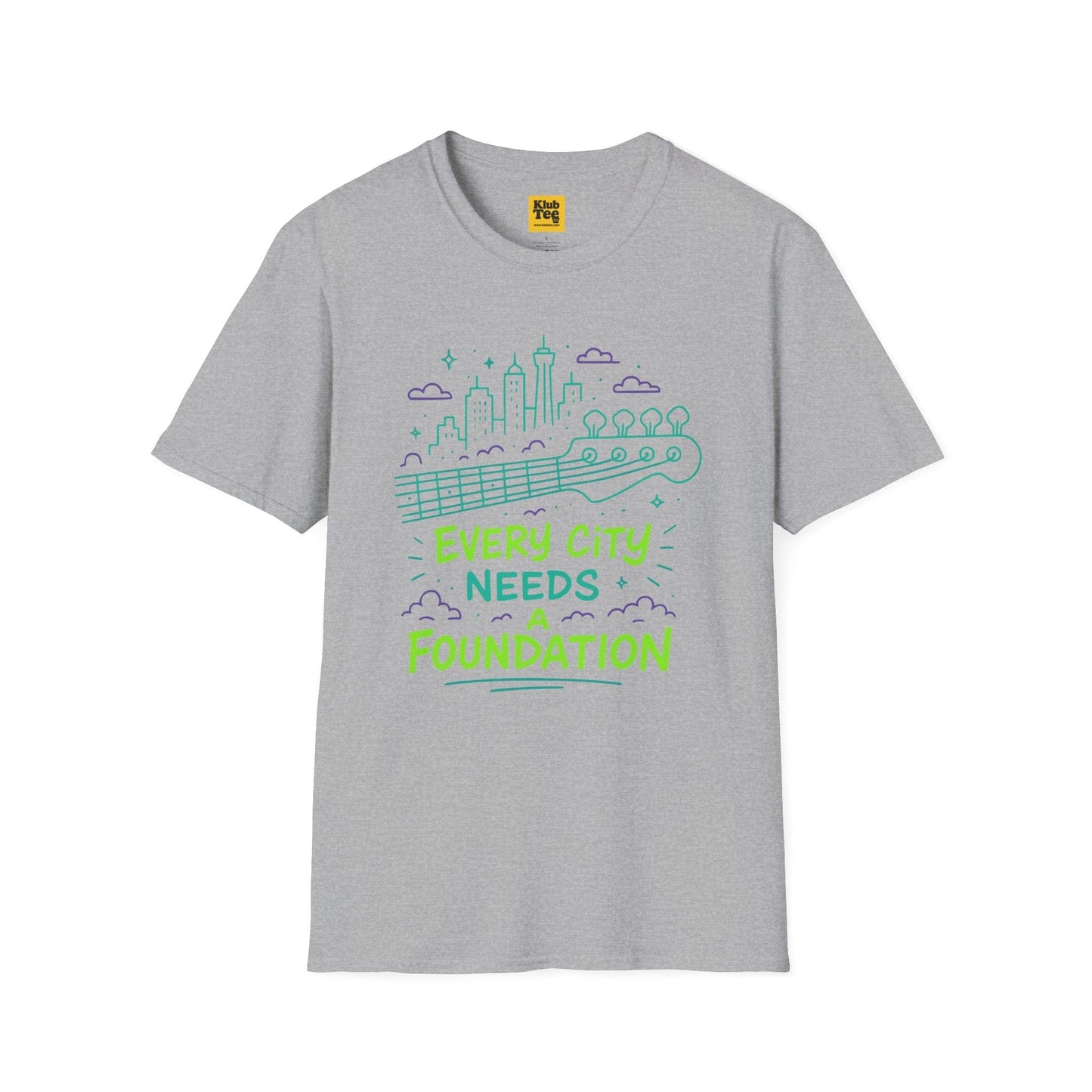Every City Needs Foundation T-Shirt - Music Quote