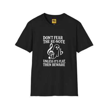 Ghostly Music Humour T-Shirt - Halloween Musician Gift