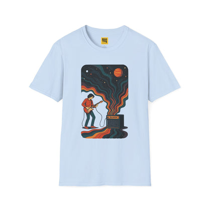 Cosmic Music Vibes T-Shirt - Space Sound