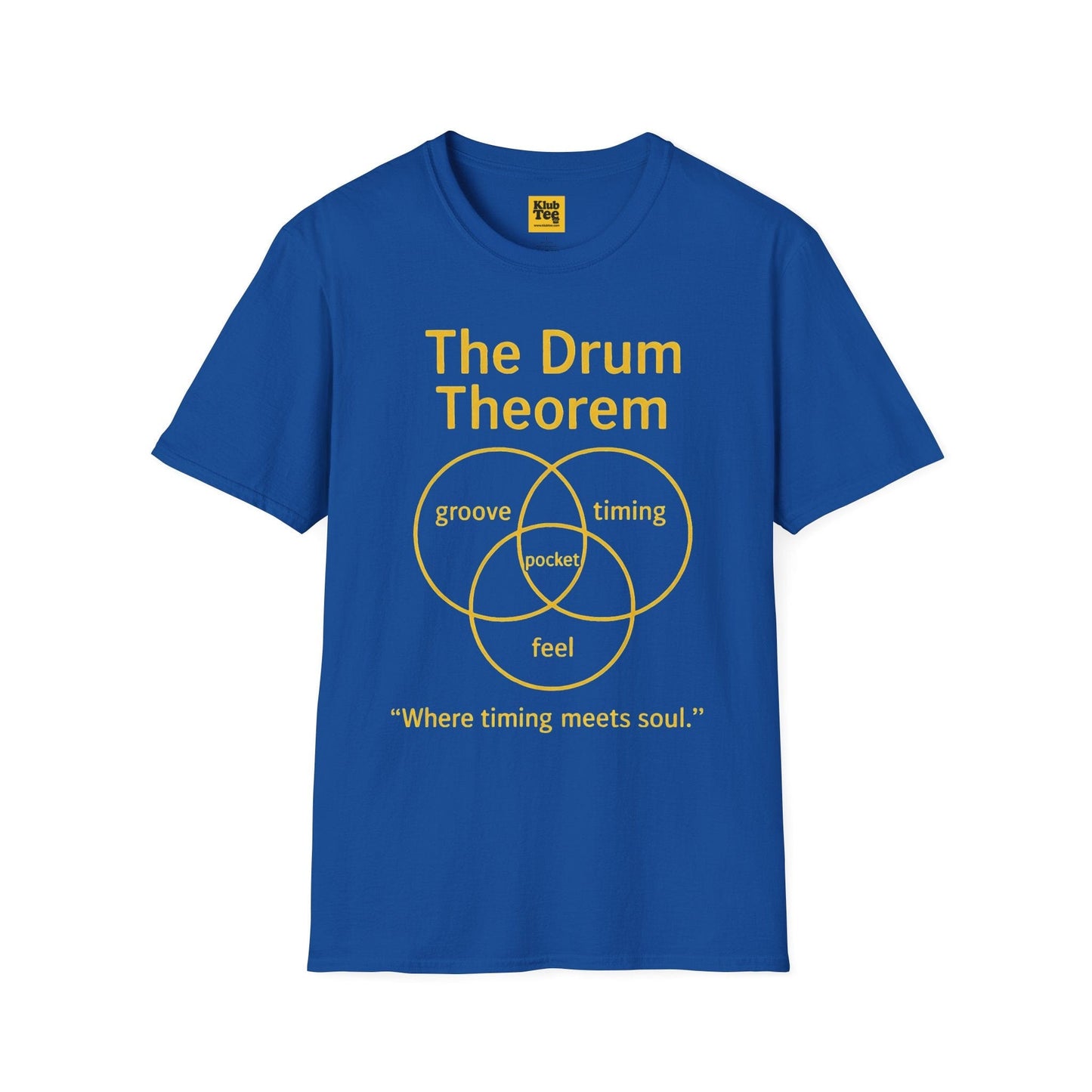 Drum Theorem T-Shirt - Mathematical Percussion