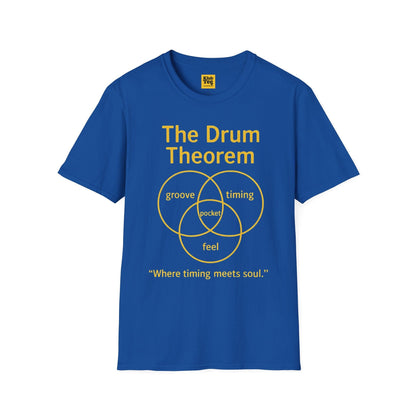 Drum Theorem T-Shirt - Mathematical Percussion