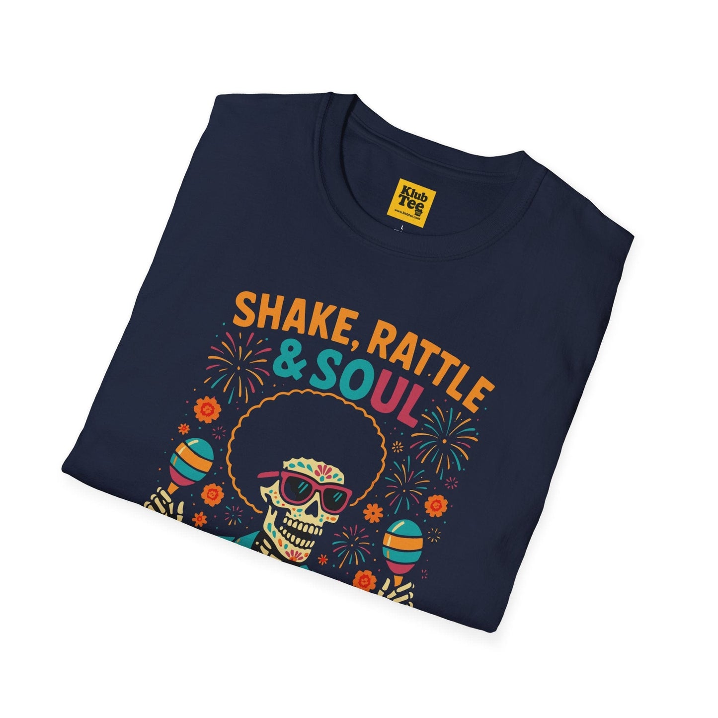 Shake Rattle & Soul T-Shirt - Skeleton Rock