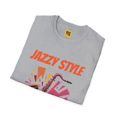 Jazzy Style T-Shirt - Cool Jazz Design
