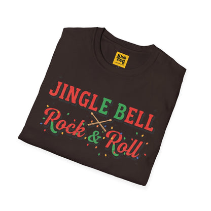 Jingle Bell Rock & Roll T-Shirt - Christmas Music