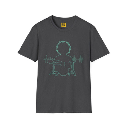 Drum Beat T-Shirt - Rhythm Design