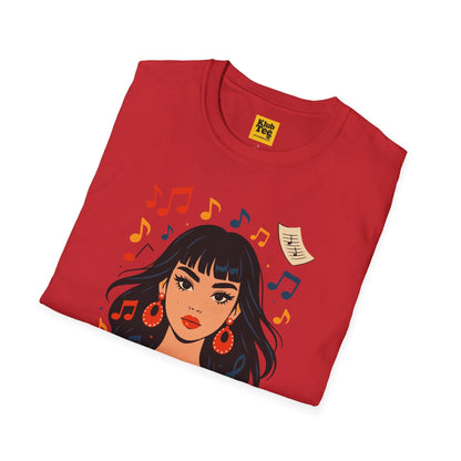 Music Notes & Sheets T-Shirt - Artistic Design
