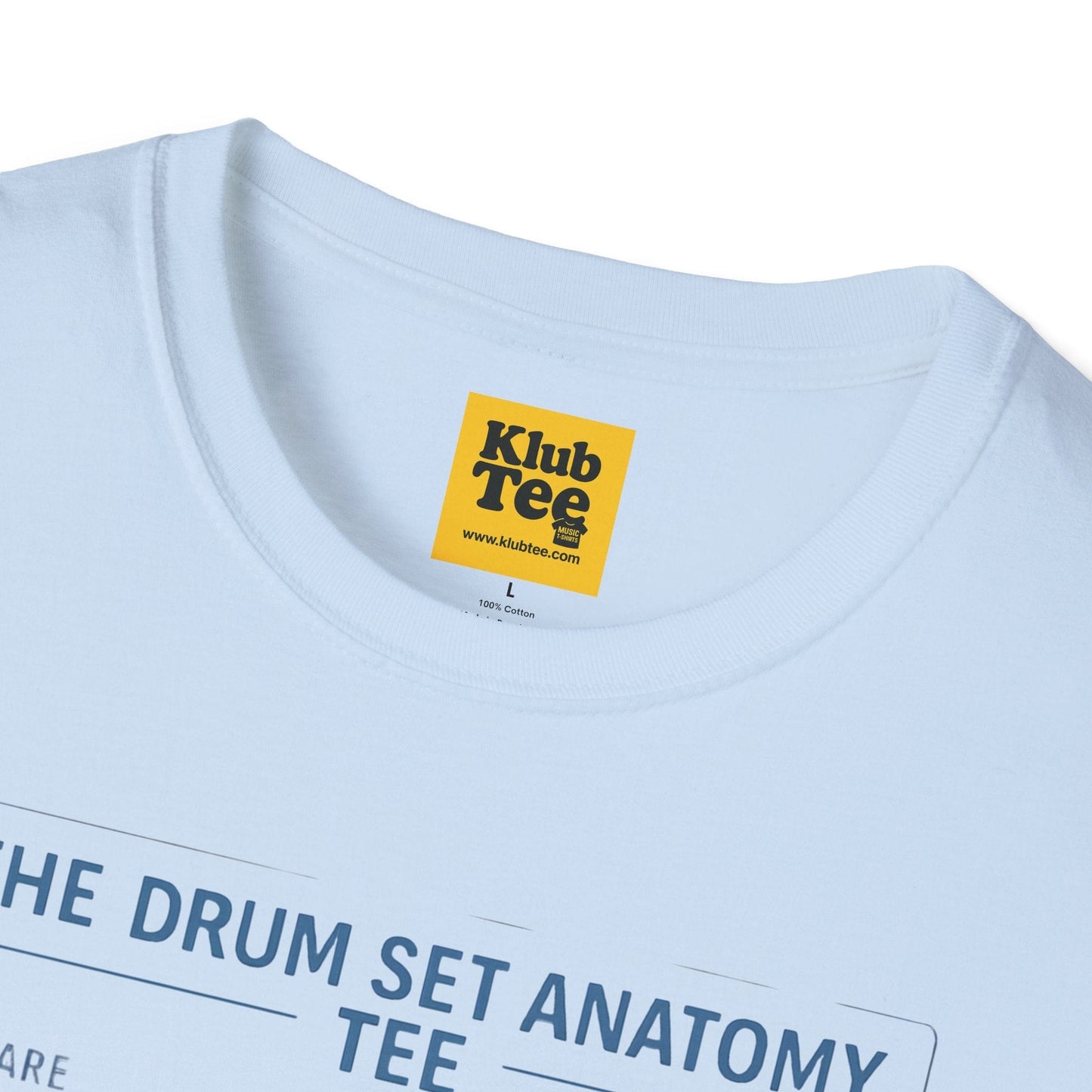 Drum Set Anatomy T-Shirt - Percussion Guide