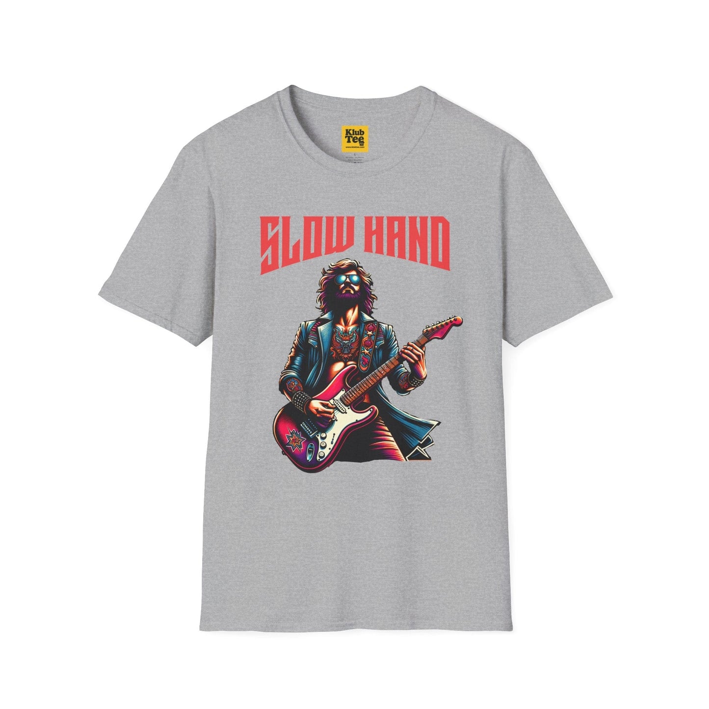 Slow Hand Retro Blues T-Shirt - Guitar Legend Tribute