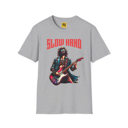 Slow Hand Retro Blues T-Shirt - Guitar Legend Tribute