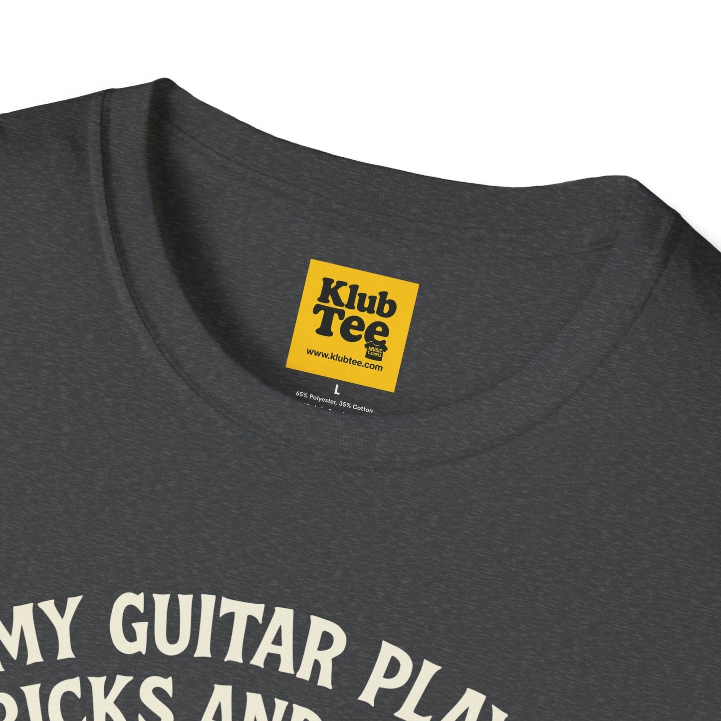 Halloween Guitar T-Shirt - Spooky Music Design