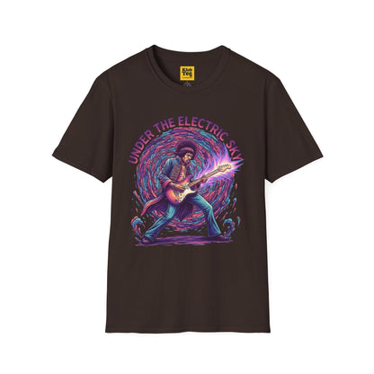 Under the Electric Sky T-Shirt | Retro Jimmy Rock Tee