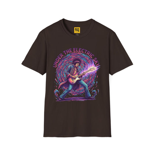 Under the Electric Sky T-Shirt | Retro Jimmy Rock Tee
