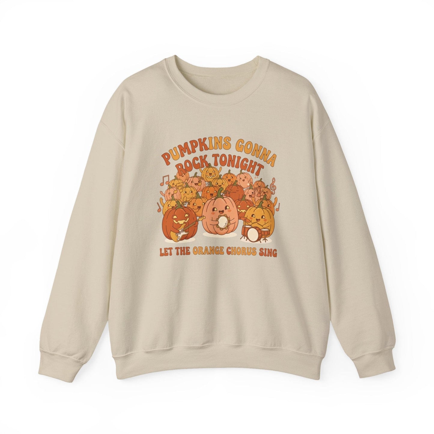 Cozy Pumpkin Sweatshirt - Fall Halloween Fashion
