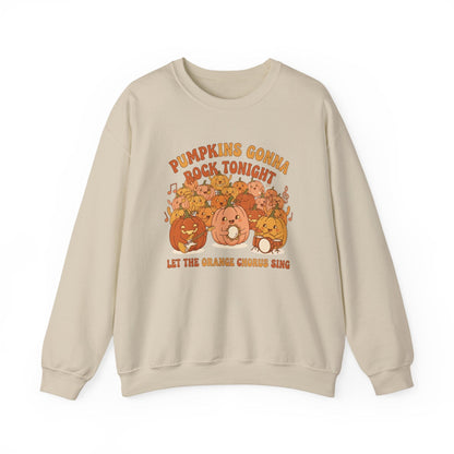 Cozy Pumpkin Sweatshirt - Fall Halloween Fashion