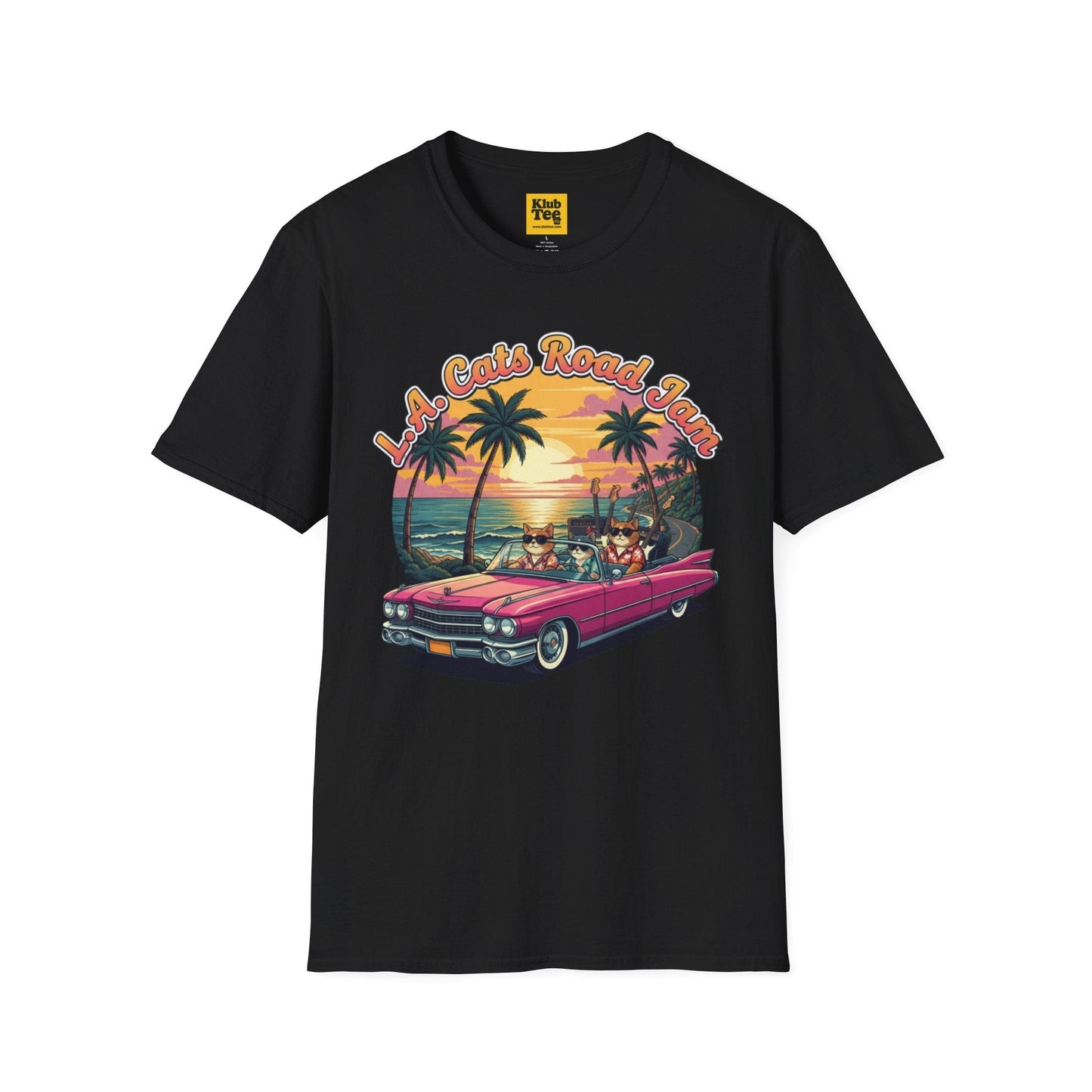 Retro LA Beach Vibes T-Shirt - Summer Vacation Tee