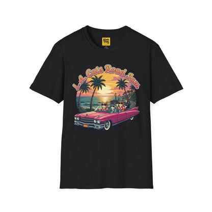 Retro LA Beach Vibes T-Shirt - Summer Vacation Tee