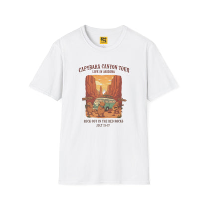 Capybara Canyon Tour T-Shirt - Arizona Adventure Tee