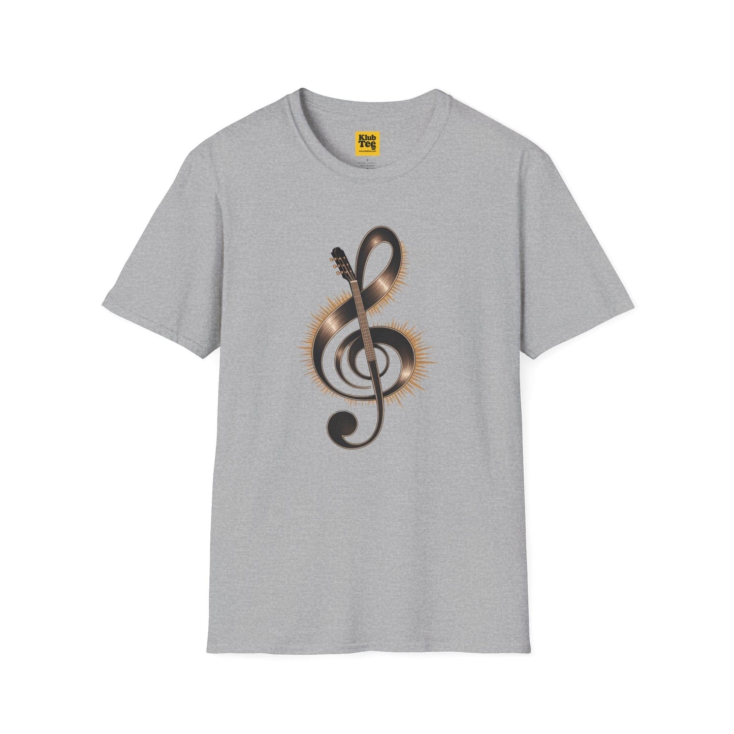Musical Vibes T-Shirt - Treble Clef Design