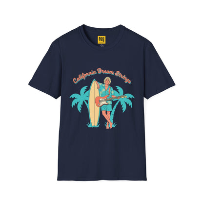 California Dreamin' Surf T-Shirt - Beach Vibes Tee