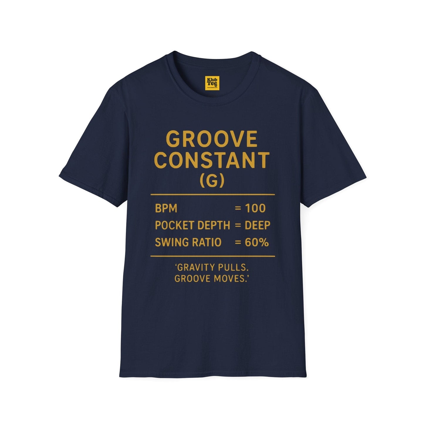 Groove Constant T-Shirt - Mathematical Music