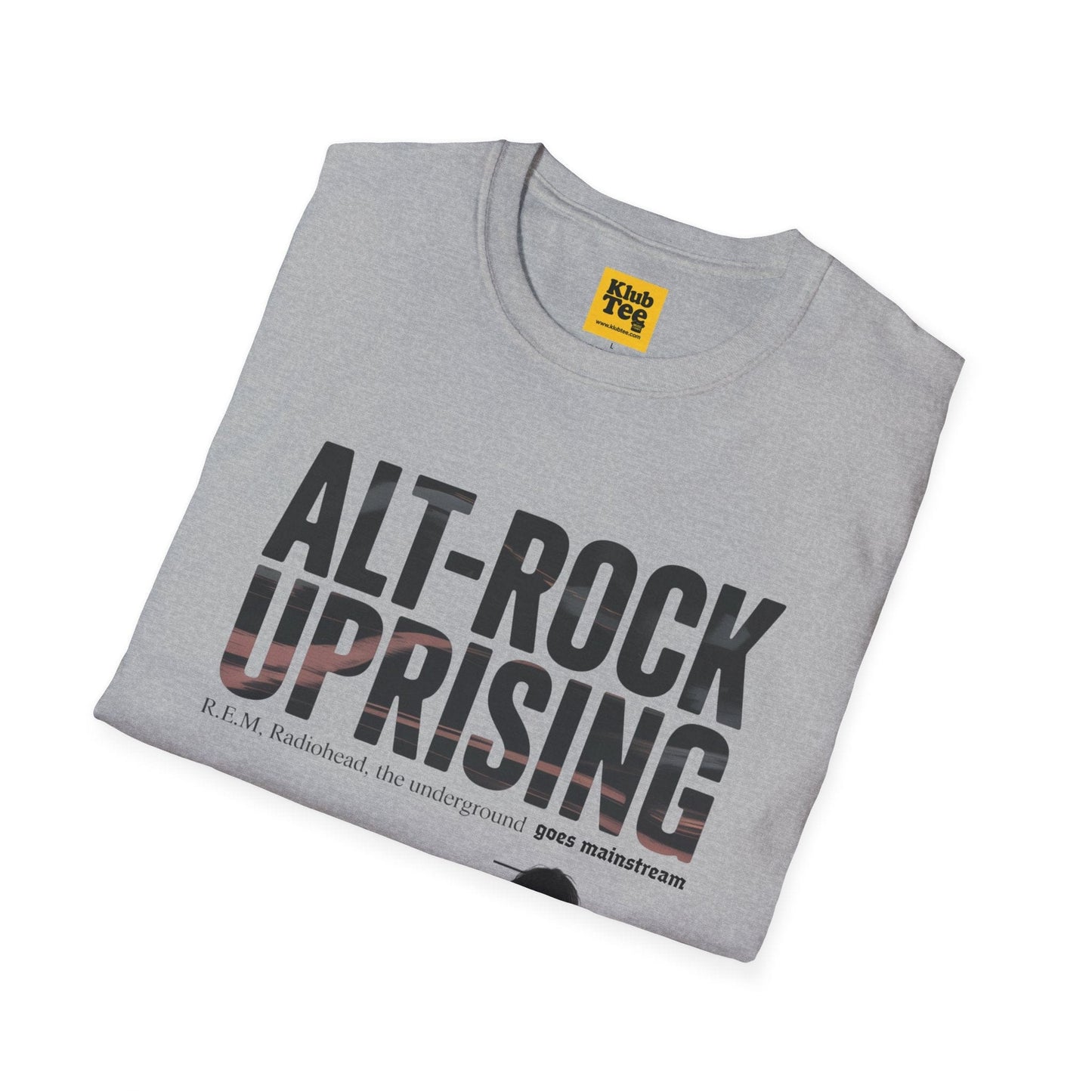 Alt-Rock Uprising T-Shirt | Guitar Silhouette Band Tee