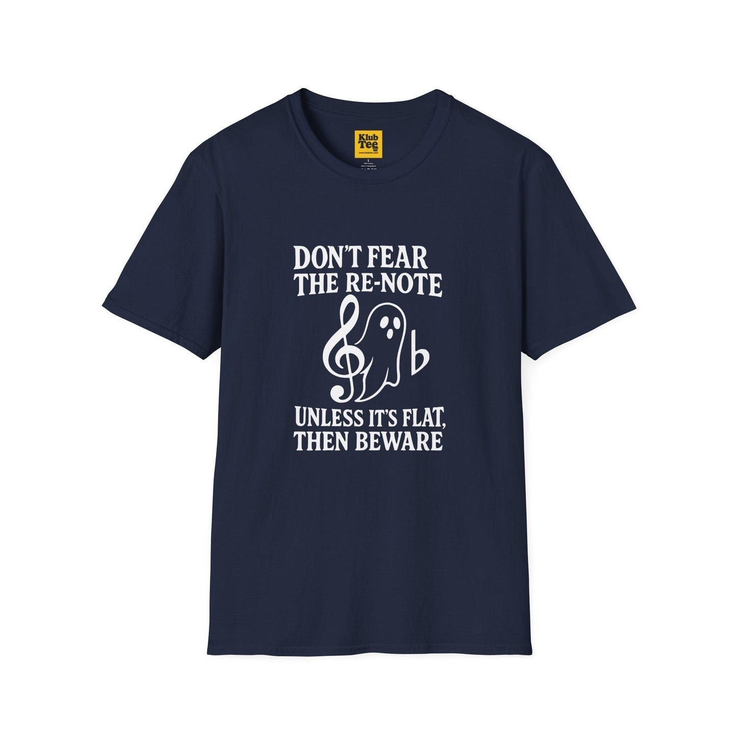 Ghostly Music Humour T-Shirt - Halloween Musician Gift