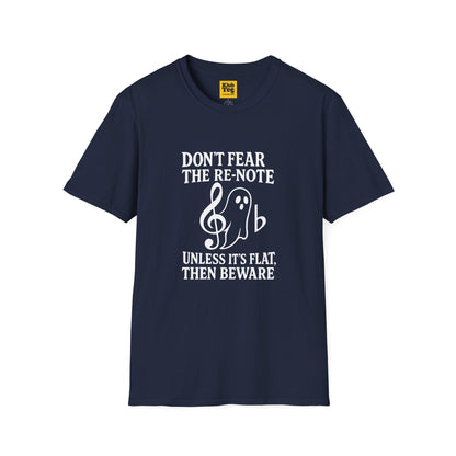 Ghostly Music Humour T-Shirt - Halloween Musician Gift
