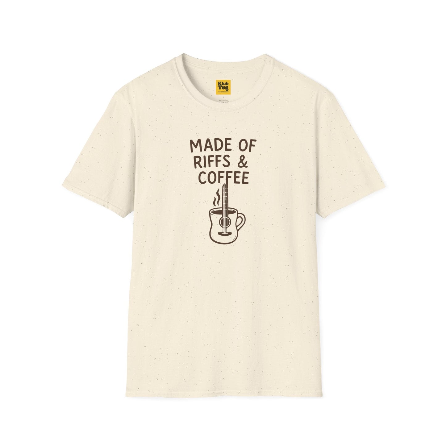 Made of Riffs & Coffee T-Shirt - Musician Life