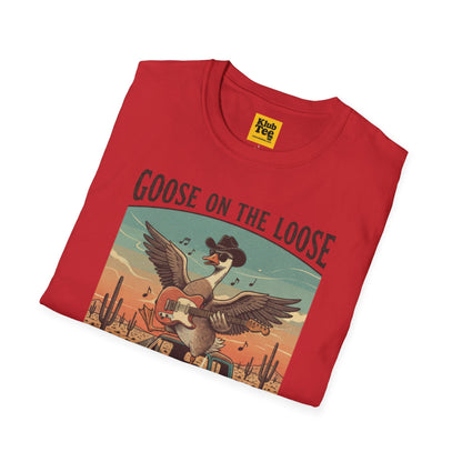 Goose on the Loose T-Shirt - Retro Texas Tour Tee
