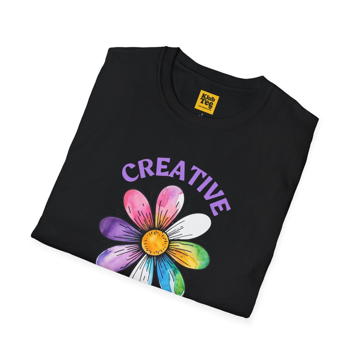 Creative and Humble T-Shirt - Floral Music