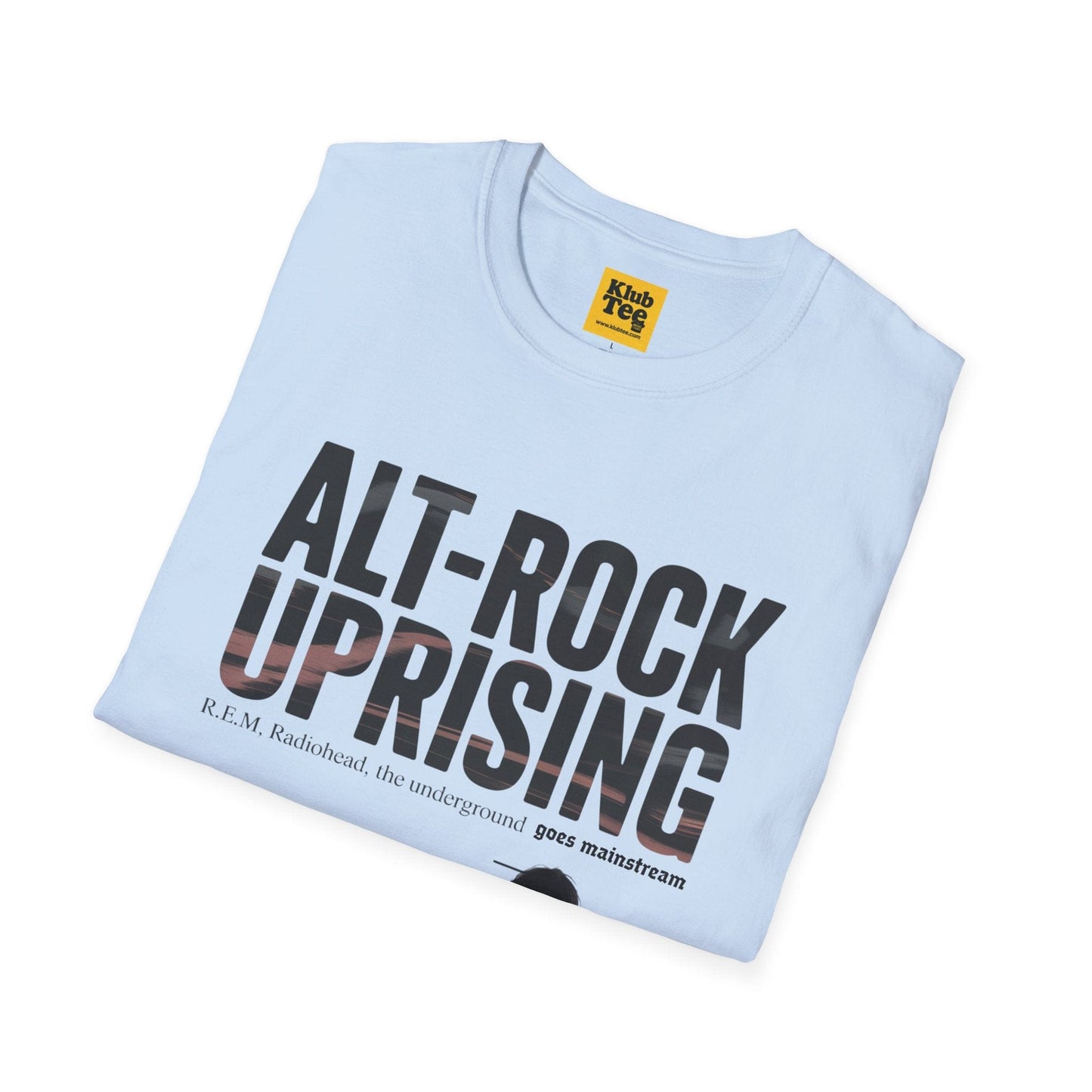 Alt-Rock Uprising T-Shirt | Guitar Silhouette Band Tee