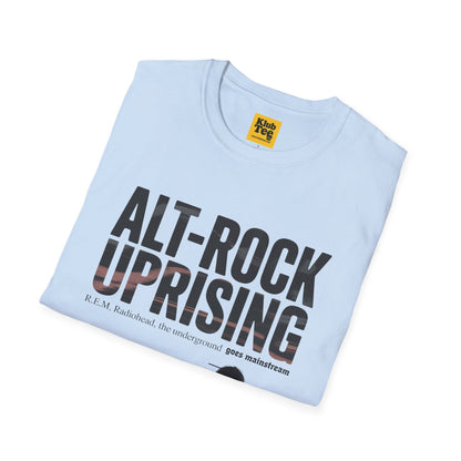 Alt-Rock Uprising T-Shirt | Guitar Silhouette Band Tee