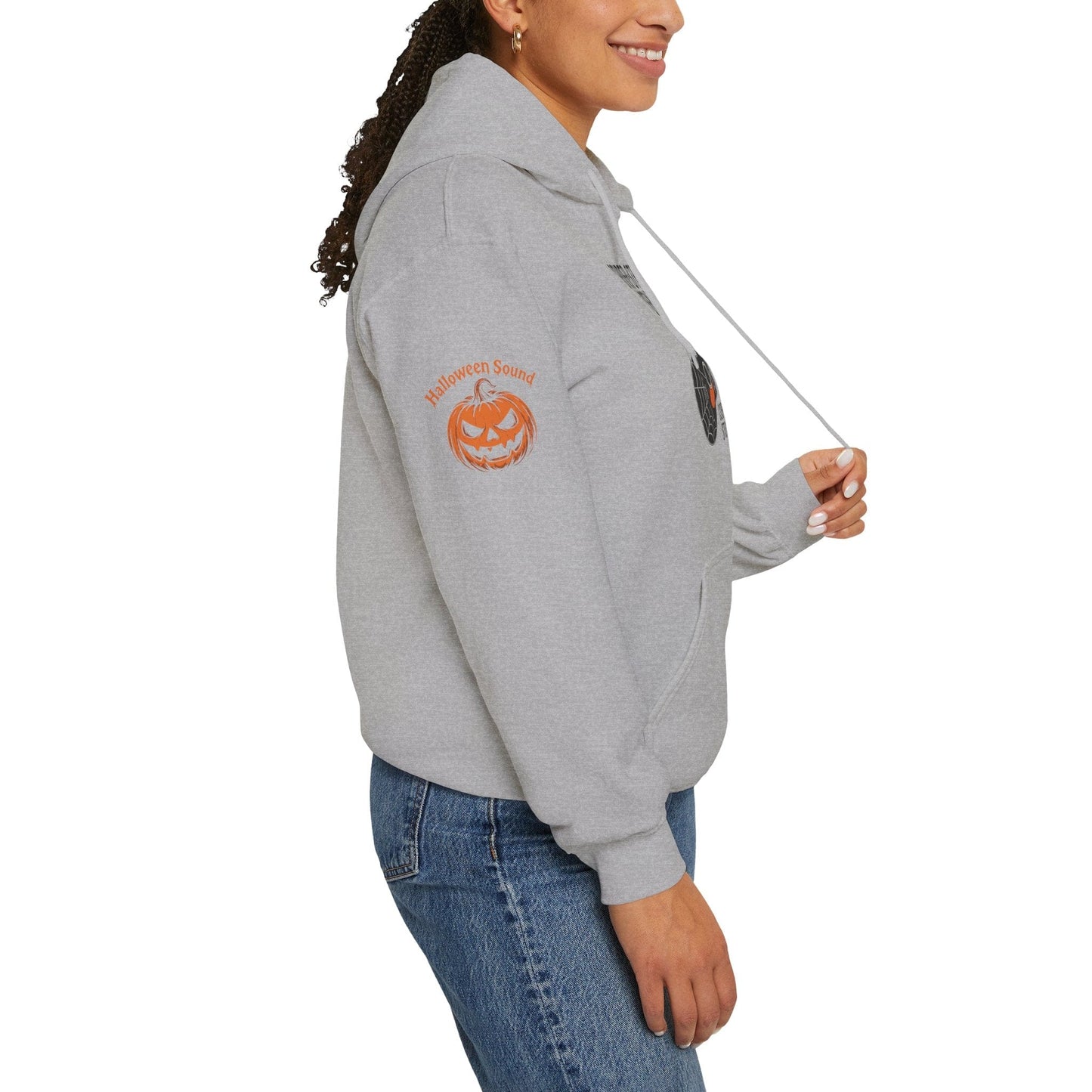 Spider-Strum Serenade Halloween Hoodie - Music Spook